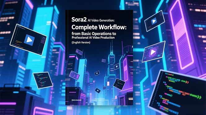 (12.6)Sora2 AI视频生成的系统教程（英文版）：从基础操作到专业级AI视频制作的完整工作流